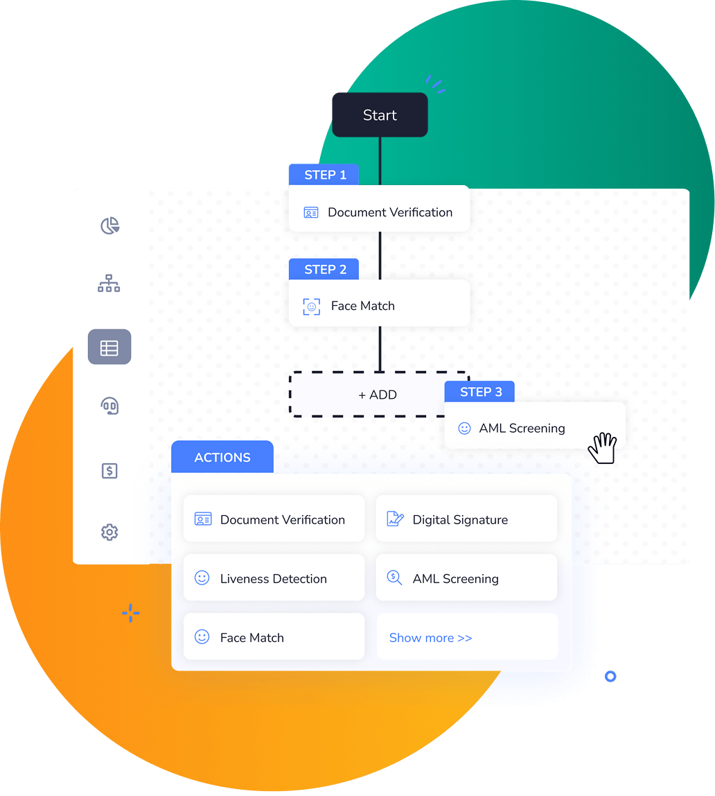 Flow Builder interface